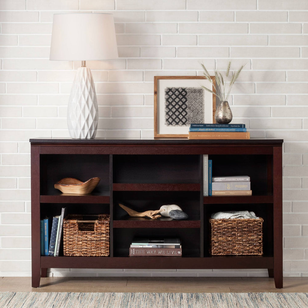 32x22 Espresso Bookcase with Adjustable Shelves Y854109