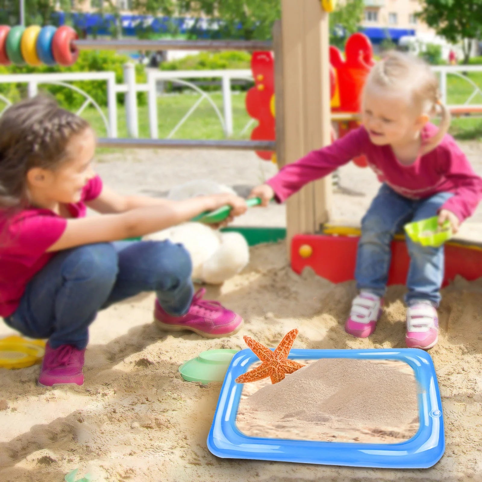 Inflatable Sand Tray with Lid E334