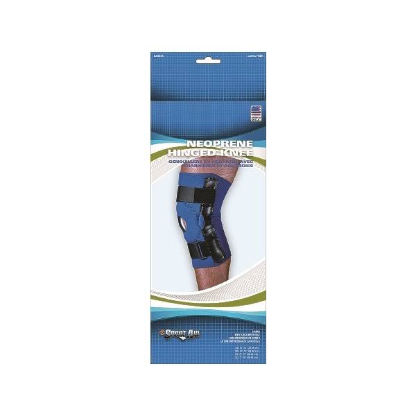 Blue Xlarge Neoprene Knee Support Hinge T3336