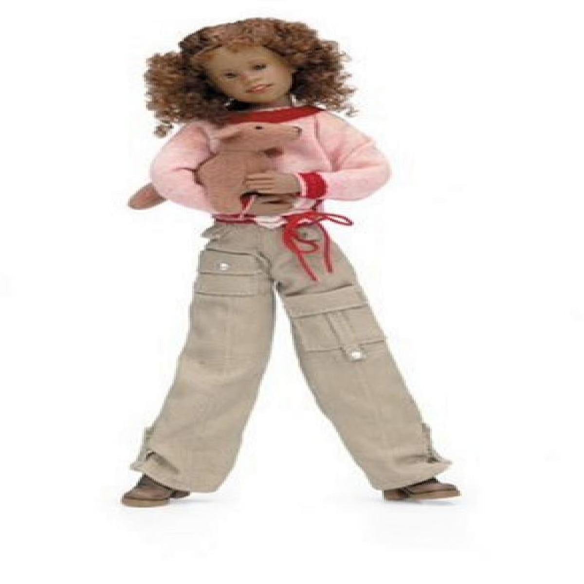 Briana Joy Doll and Dog Longfellow Premier Edition 2004 K98434