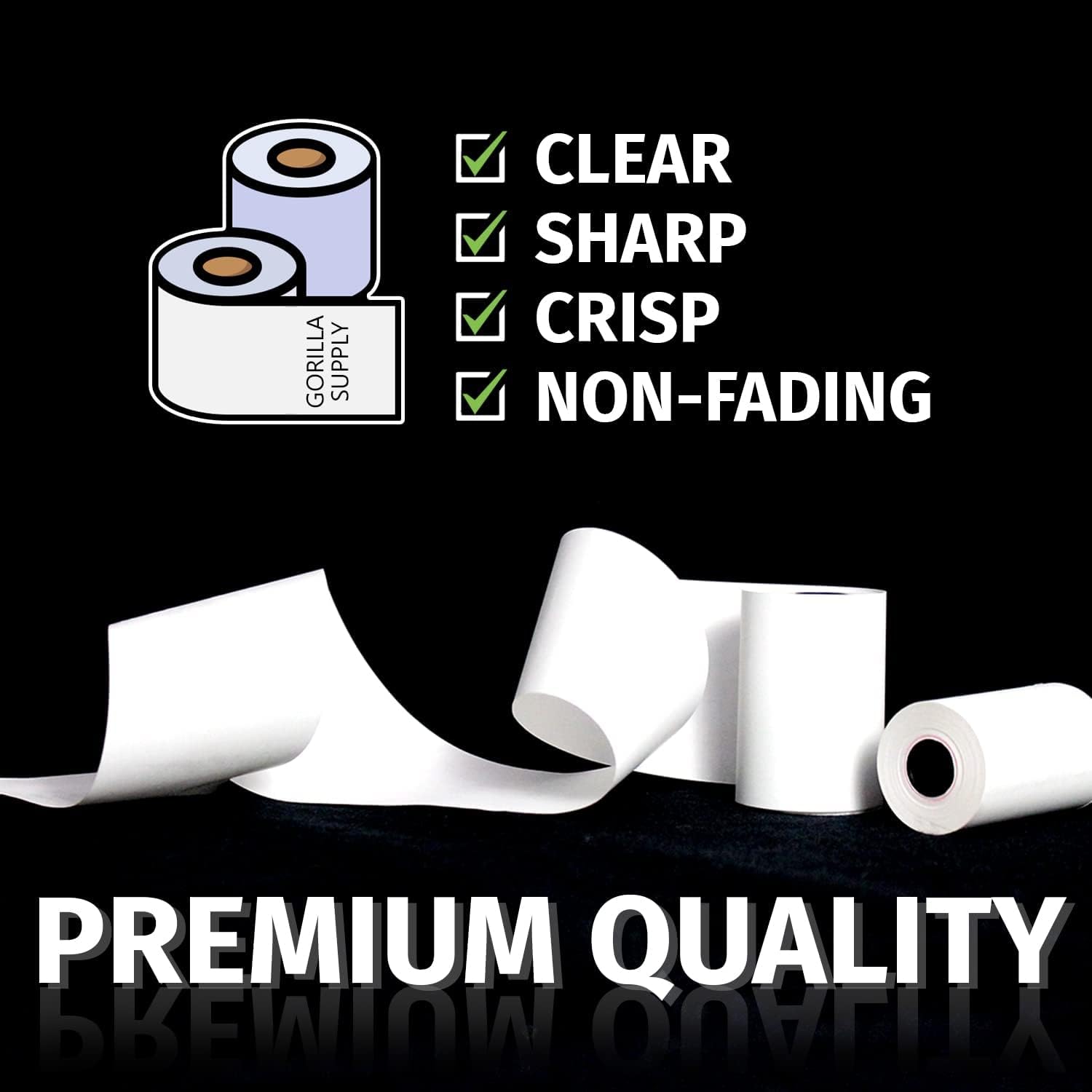 32 Rolls BPA Free Thermal Paper Receipt Rolls Z879273