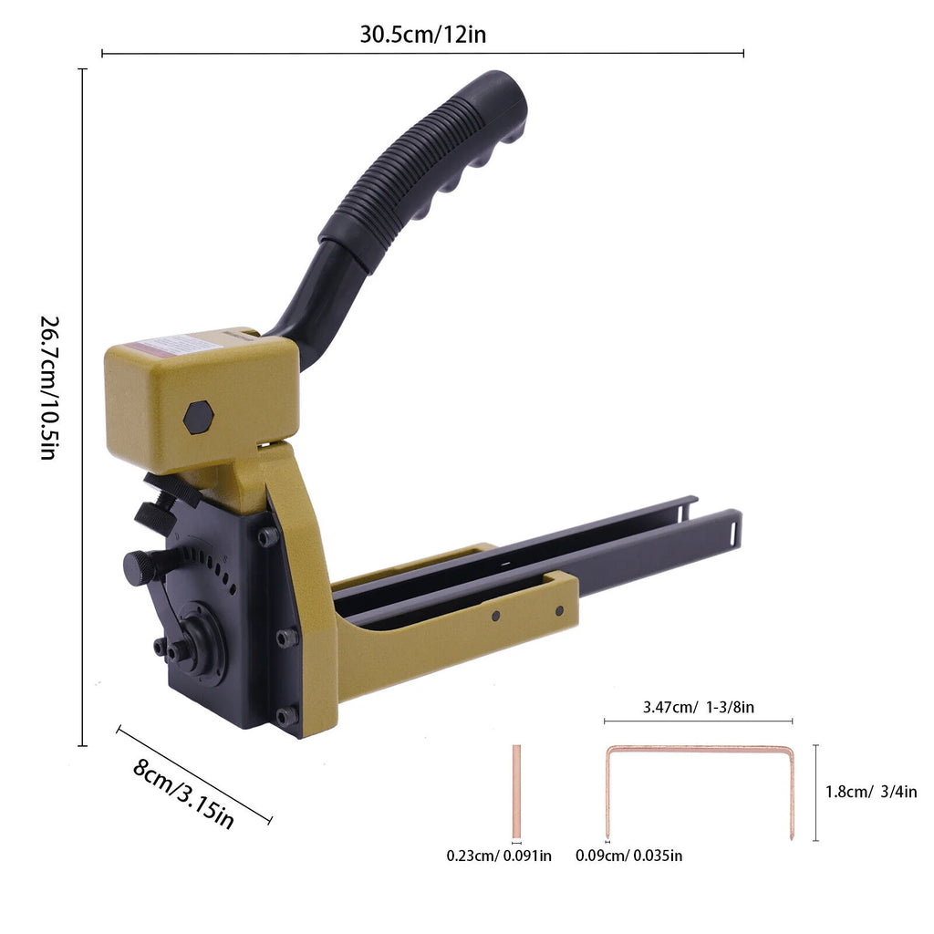 Manual Carton Closing Stapler with 100 Staples Y832962