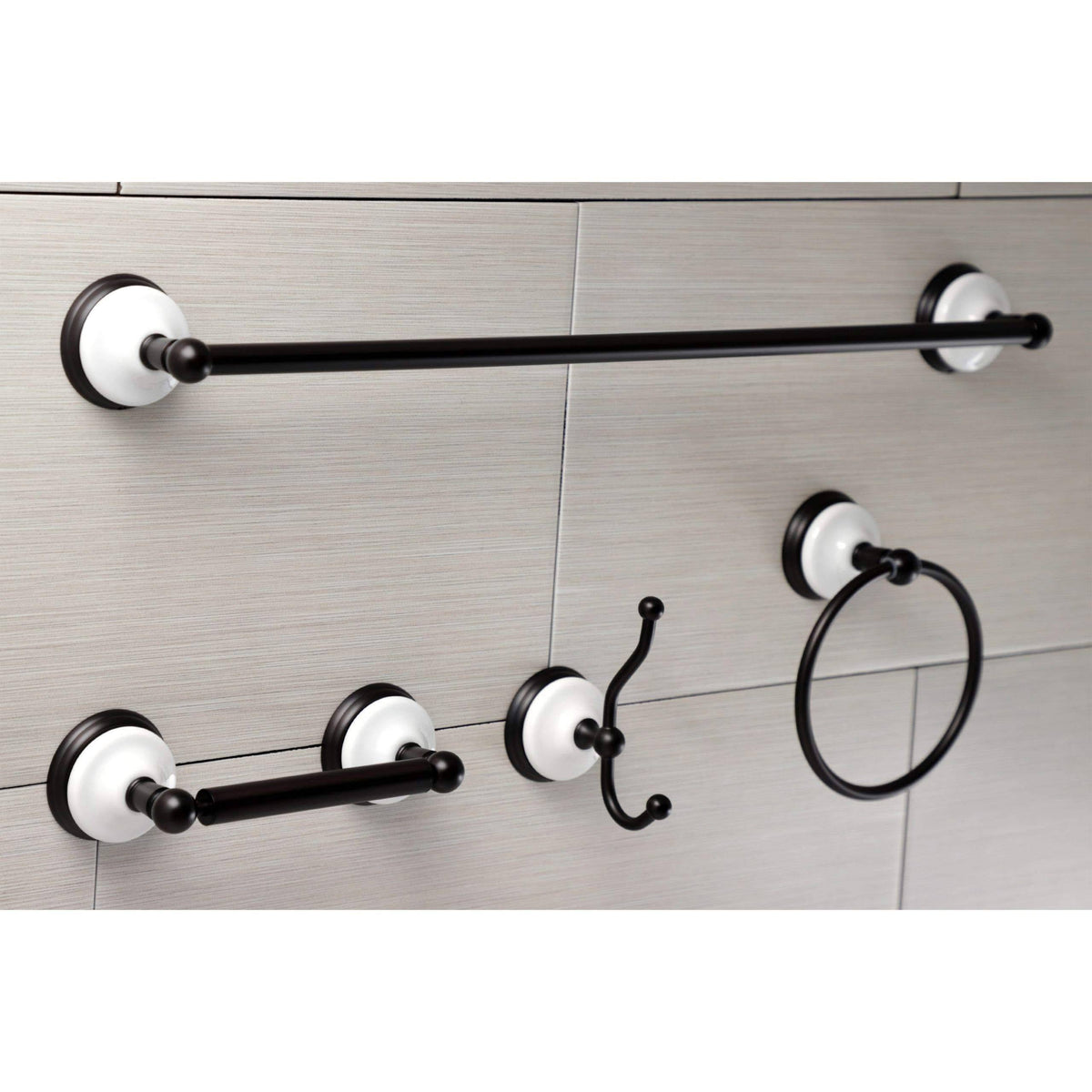 Victorian 4-Piece Bathroom Hardware J581925