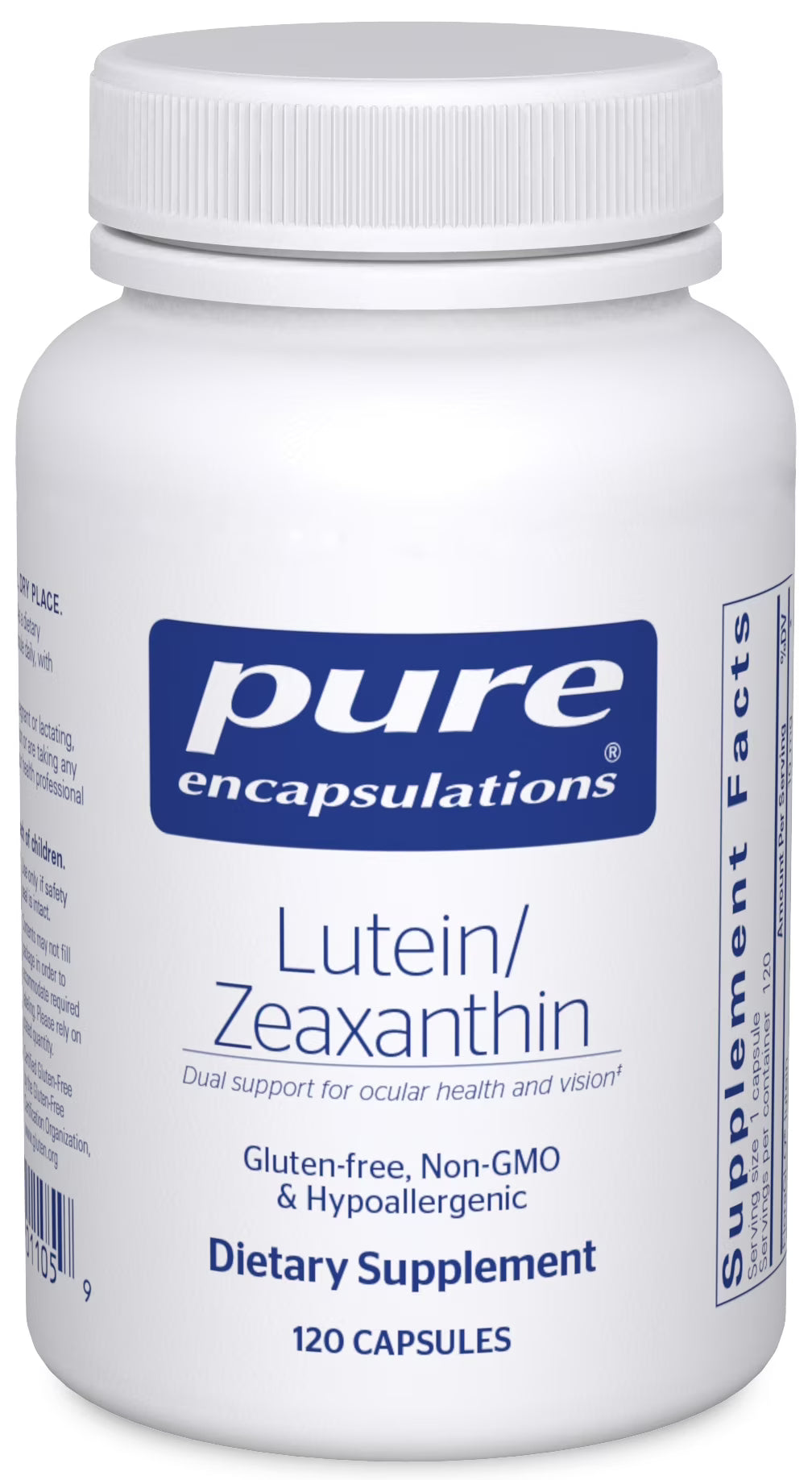 120 Capsules Lutein/Zeaxanthin Supplement G6463