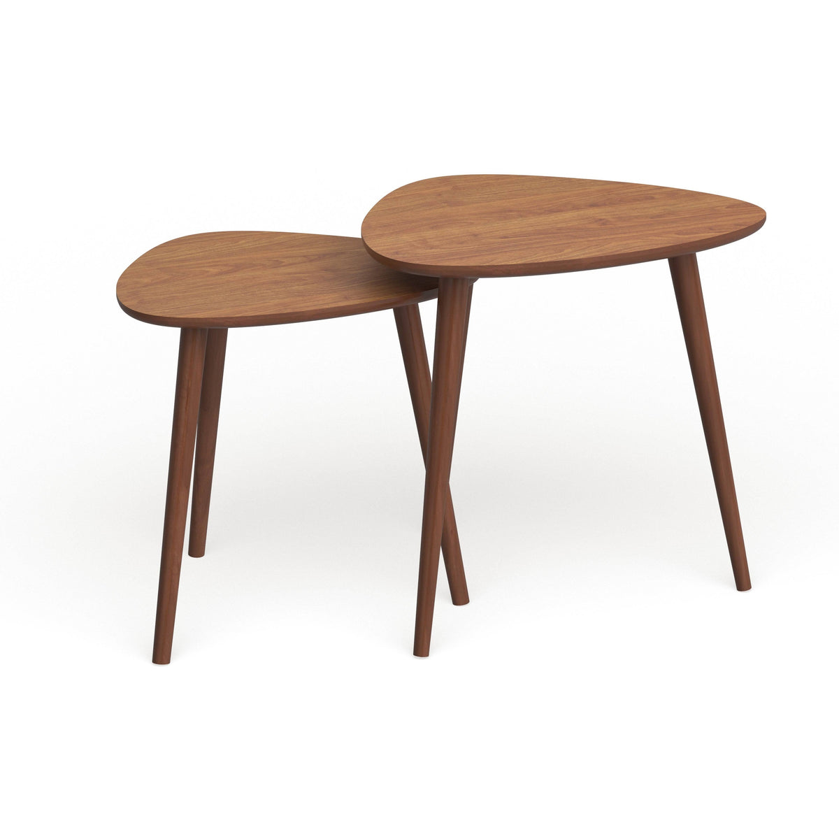 White Nesting End Table Set M86097