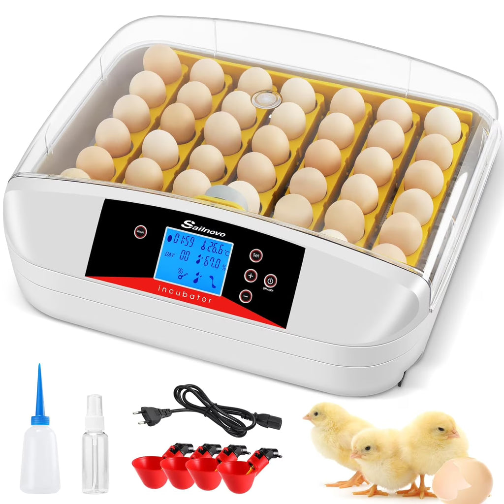 Automatic Egg Incubator with Humidity Control for Chickens F4891