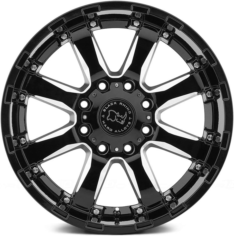 20x9 5x150 +12mm Black/Milled Wheel Rim T55811