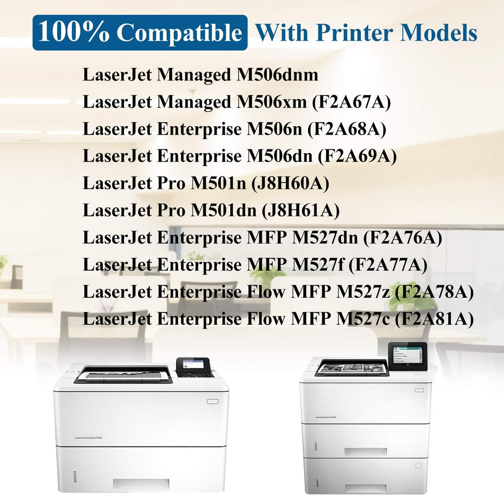 6-Pack Black Compatible Toner Cartridge Z5138