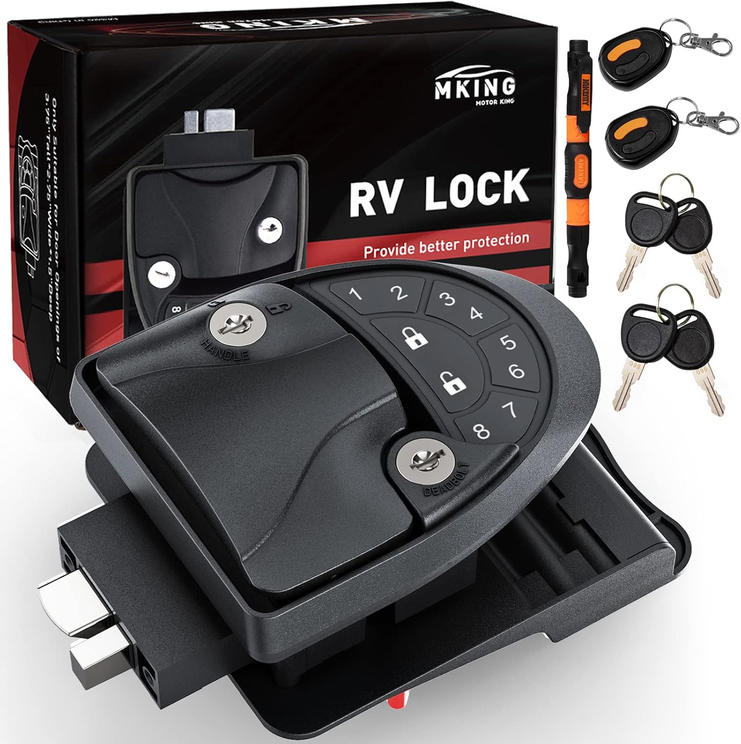 Keyless Entry RV Lock with Deadbolt G6394