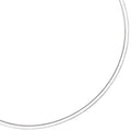 14k Yellow & White Gold Reversible Omega Necklace 16" Y75470