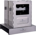 Titanium Folding Wood Stove with Pot Bracket B104