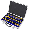 35 Piece Tungsten Carbide Router Bits Set with 1/4 Shank Z6470