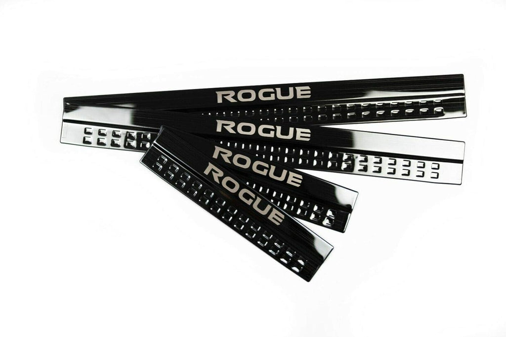 Black Stainless Steel Door Sills Scuff Plate Pack of 2 H38061