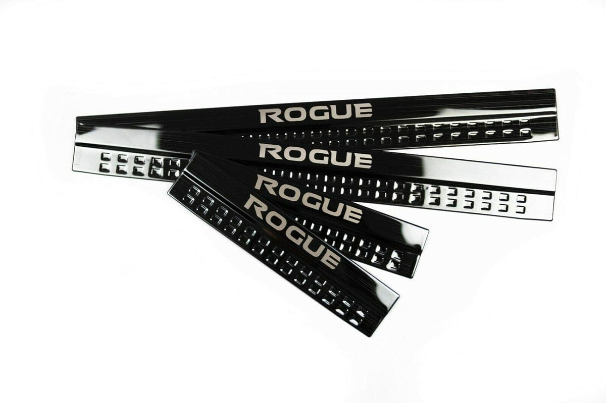 Black Stainless Steel Door Sills Scuff Plate Pack of 2 H38061
