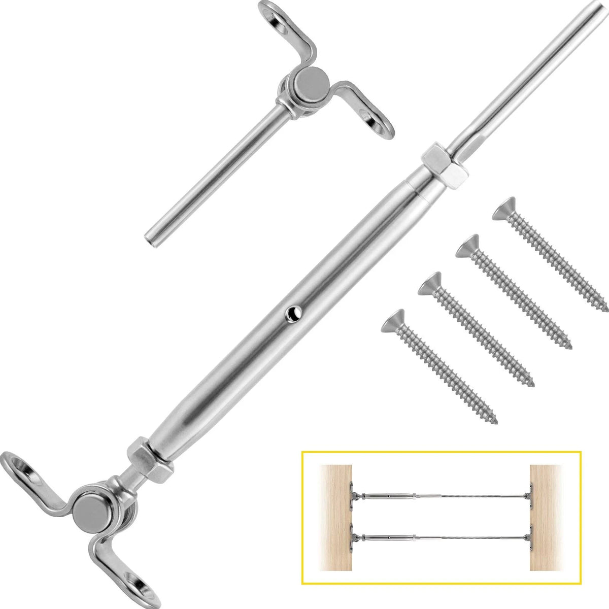 14 Sets T316 Stainless Steel Cable Railing Kit D1660