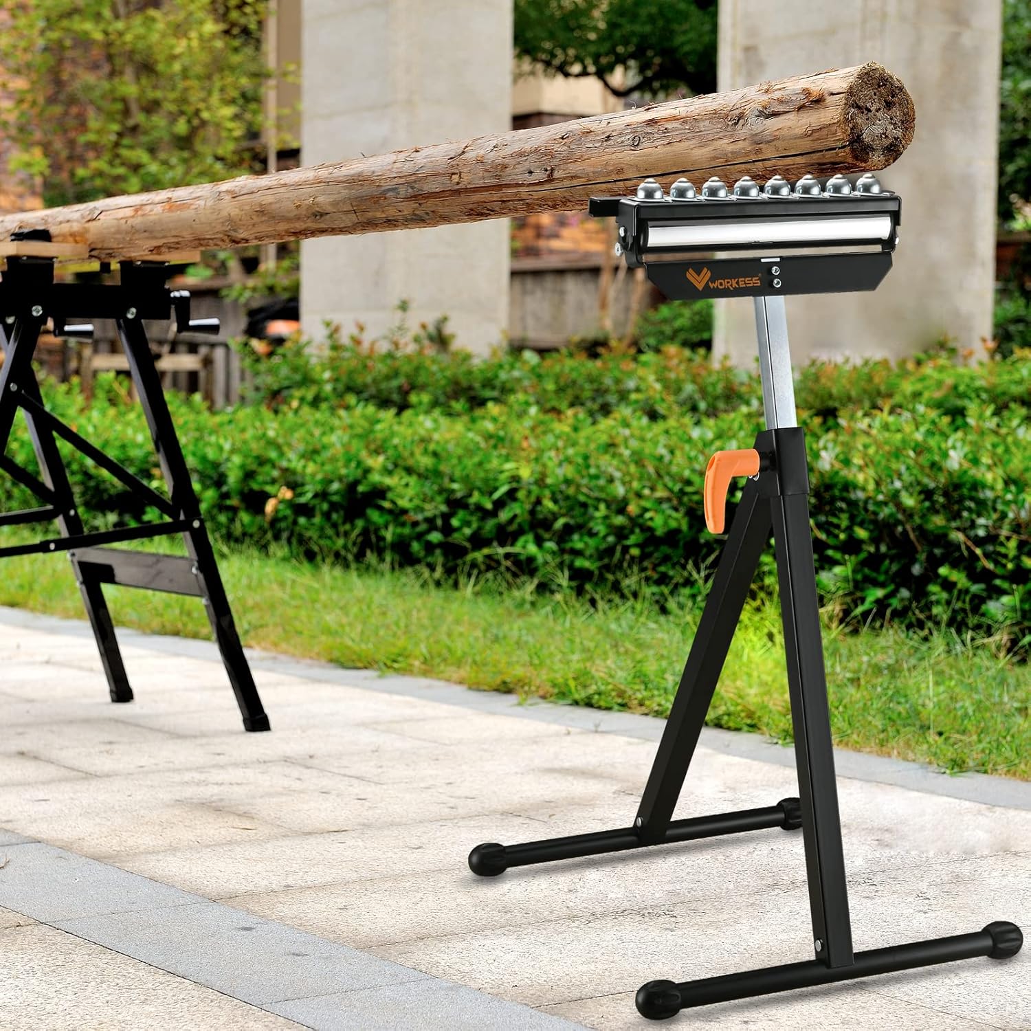 Roller Support Stand, Adjustable Height, Pack of 2 J744062