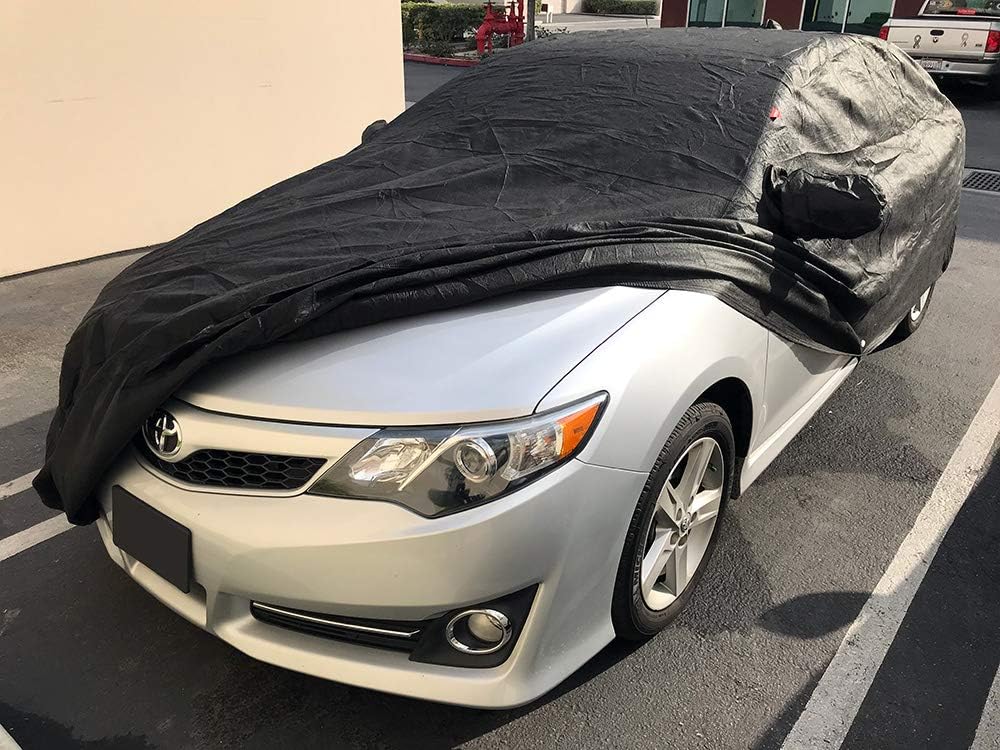 Black Car Cover for Toyota Camry Z59536