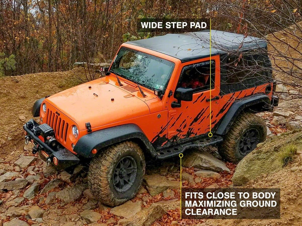 Rocker Steps for Jeep Wrangler JK 2-Door R260