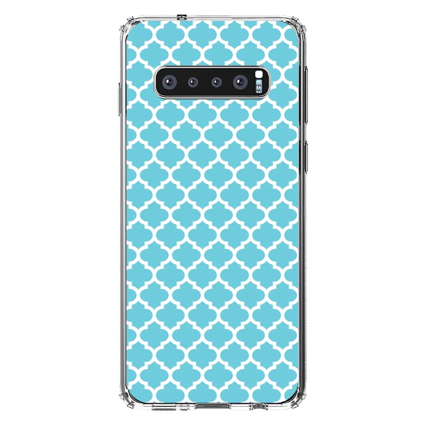 Clear Shockproof Hybrid Case for Samsung Galaxy S10+ with Tempered Glass Screen Protector G24334