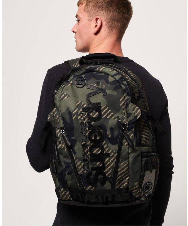 Camo Logo Tarp Green Backpack O595248