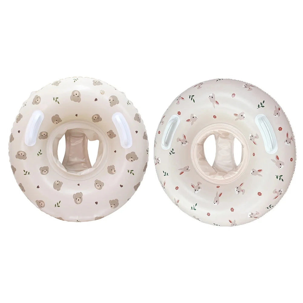 Inflatable Baby Pool Float with Double Handle F46347