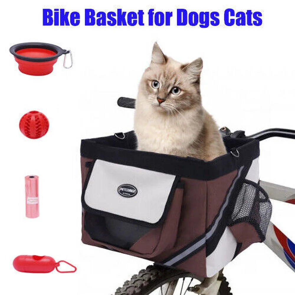 Folding Bike Basket Pet Carrier V827