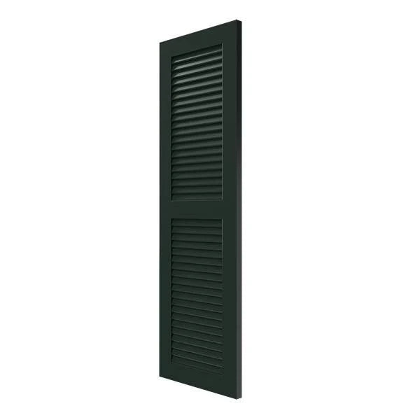 15x22W x 75x22H Exterior Composite Louvered Shutters (Per Pair) R815633