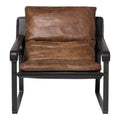 Brown Leather Club Chair P84597