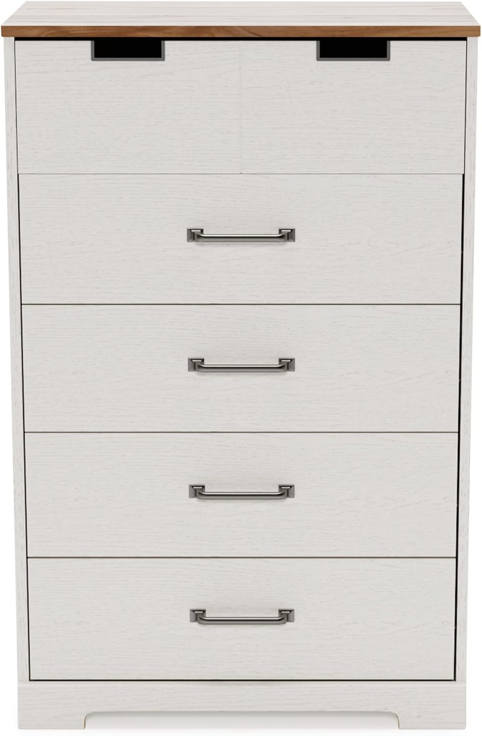 White 3 Drawer Wood Chest M789