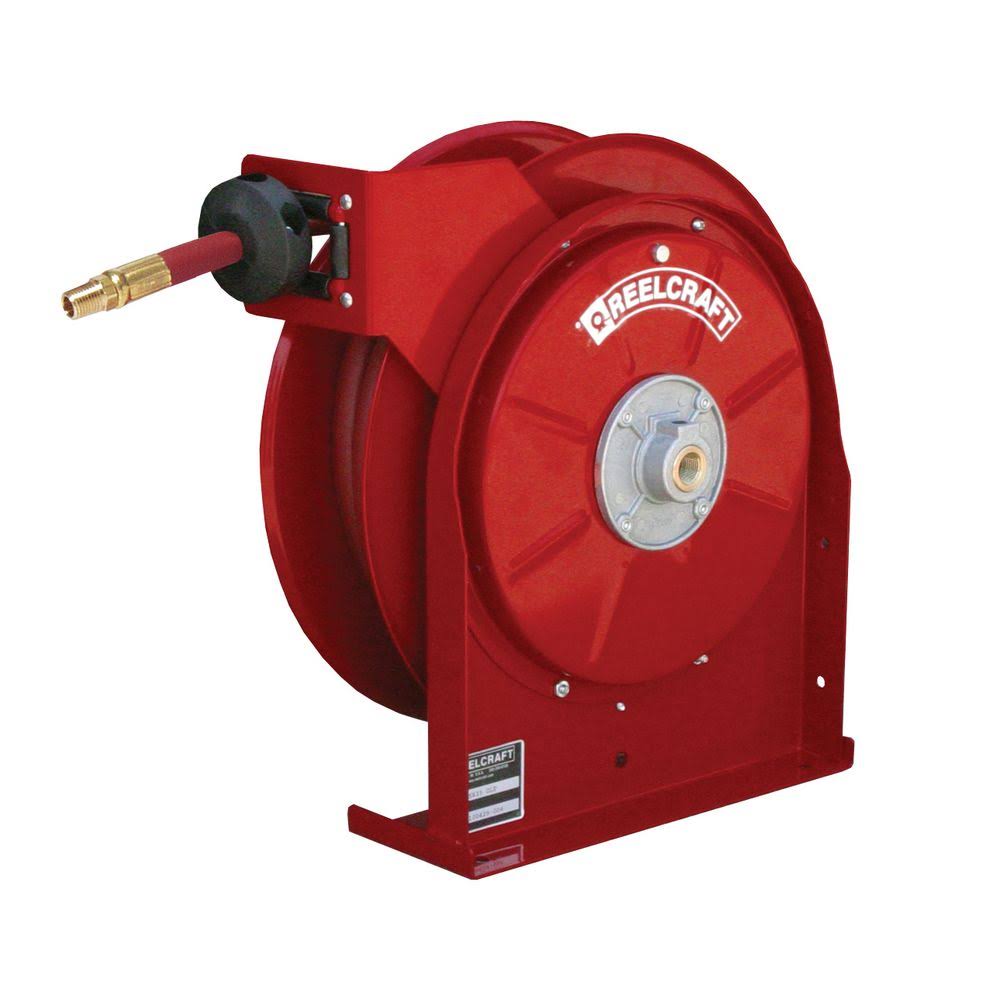 3/8x22 x 30& Spring Retractable Hose Reel, 300 PSI E11830