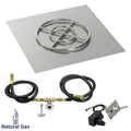 30x22 Square Flat Pan with Spark Ignition Kit Natural GAS I6910