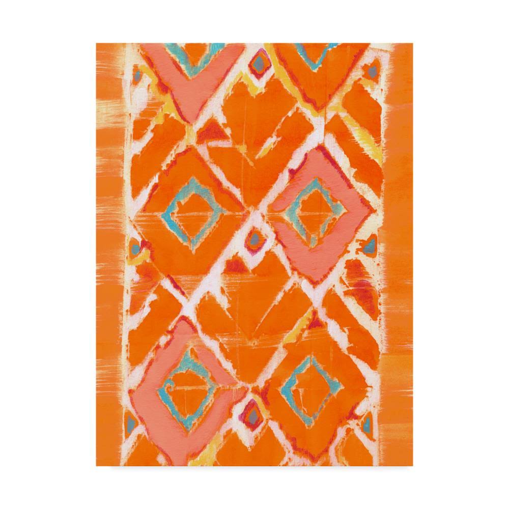 Orange Tribal II Canvas Art R30622