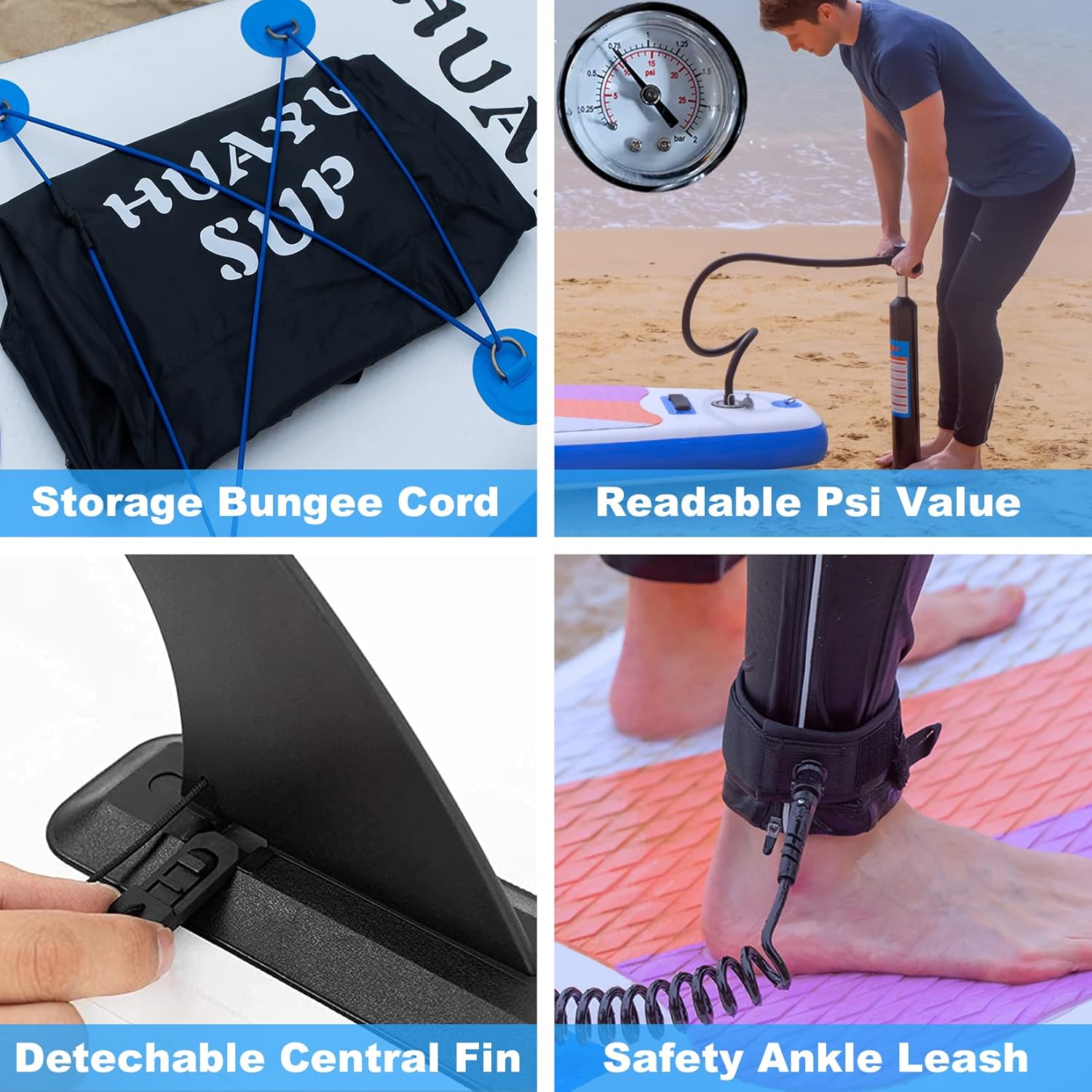 Inflatable Stand Up Paddle Board with Carry Bag L148143