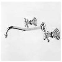 Matte White Wall Mount Lavatory Faucet N852118