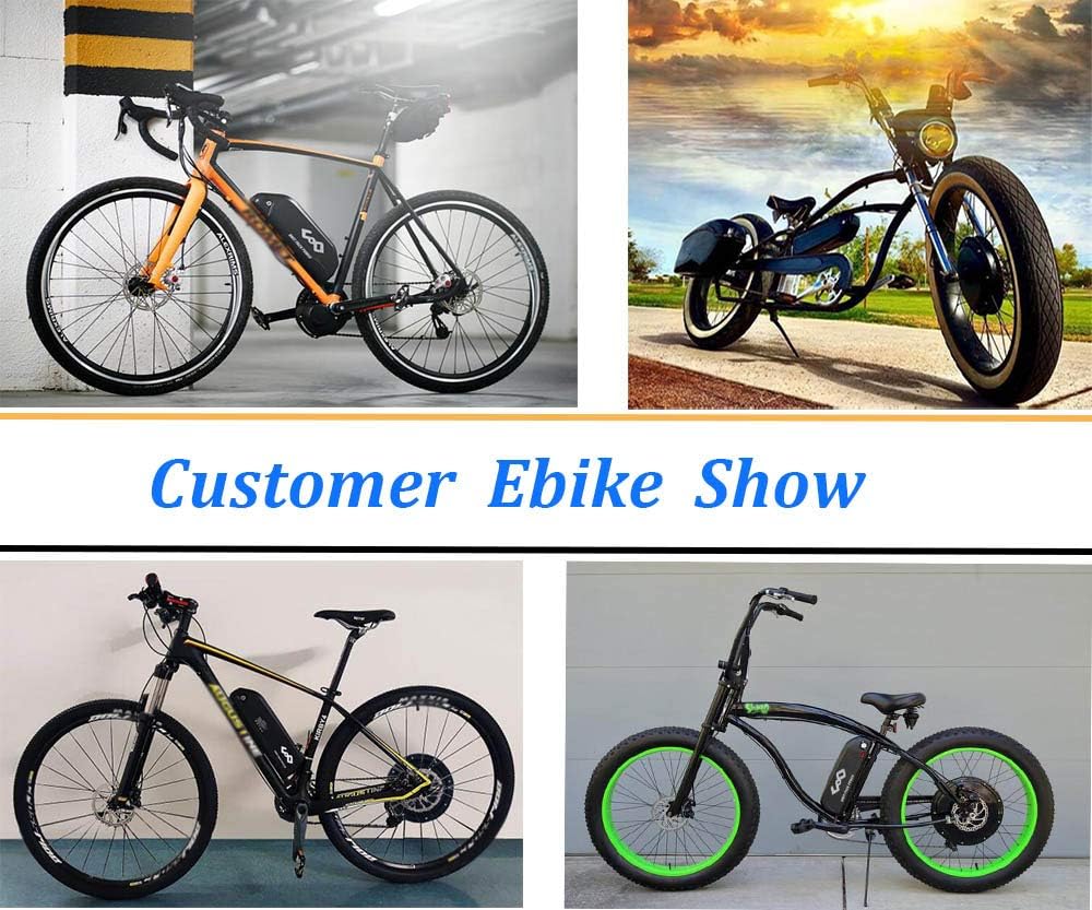 52V13AH Electric Bike Lithium Battery Pack with USB Charger Y6975