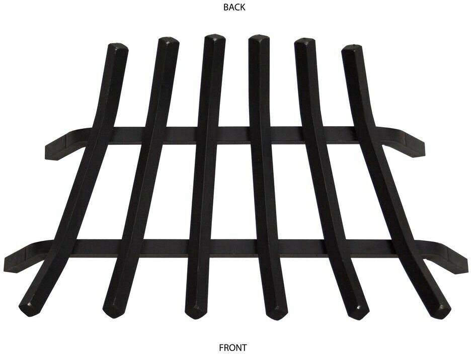 Black Steel Fireplace Grate Q441