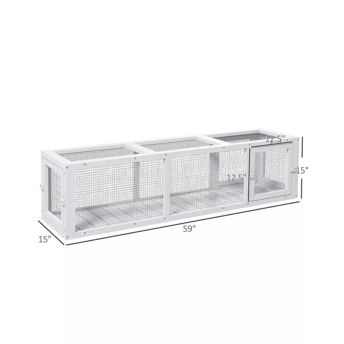 59 Long Cat Tunnel with Weather Protection Q837