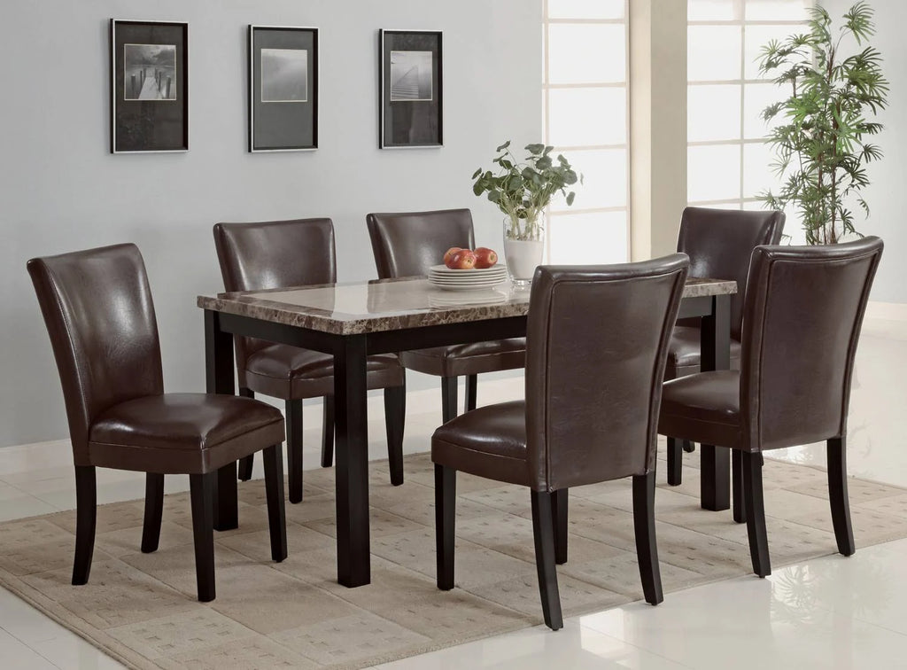 Brown Dining Chair (Set of 2) A65370