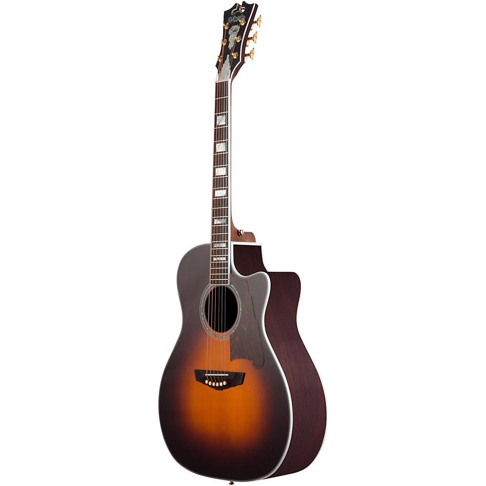 Sunburst Acoustic-Electric Guitar D947