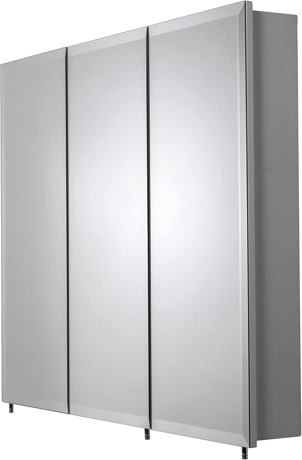 Triple Door Tri-View Cabinet, 30-Inch x 36-Inch, White U6489