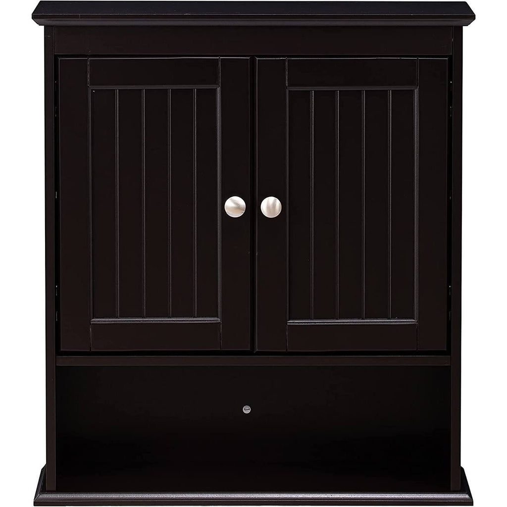 White Wooden Bathroom Wall Storage Cabinet N8332