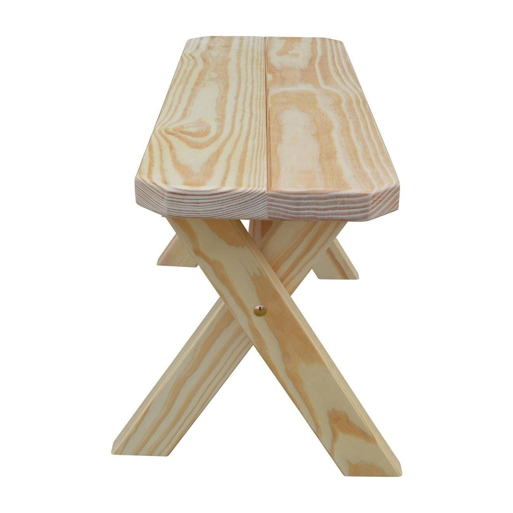 Caribbean Blue Crossleg Bench K3320