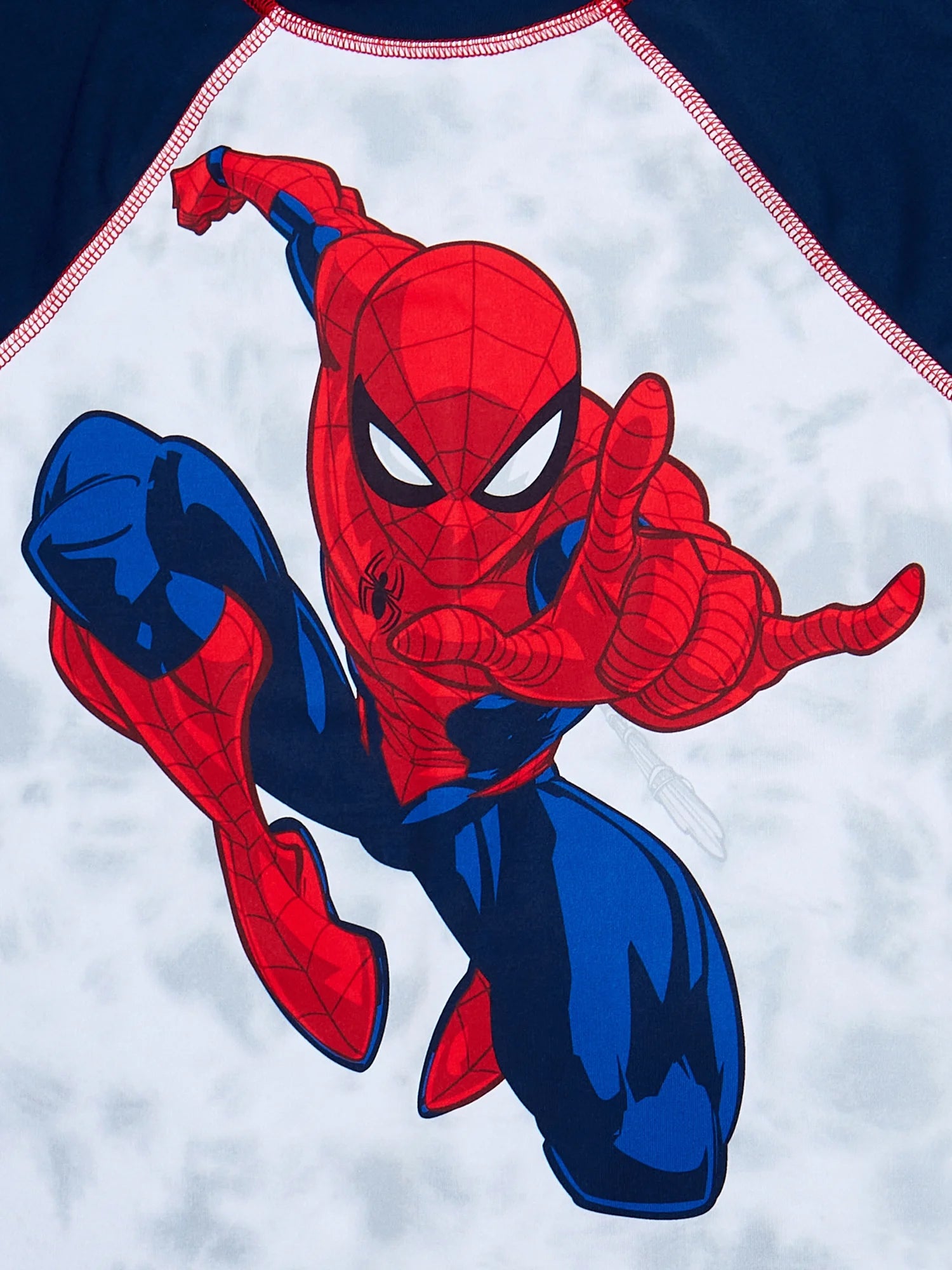 Spider-Man Boys 2-Piece Rashguard and Swim Trunks Set F563