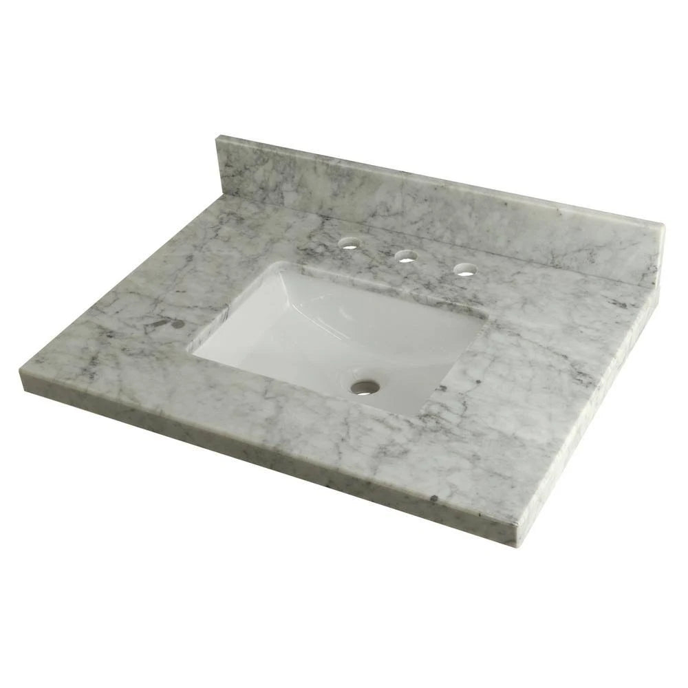 Marble Vanity Top with White Sink R323047