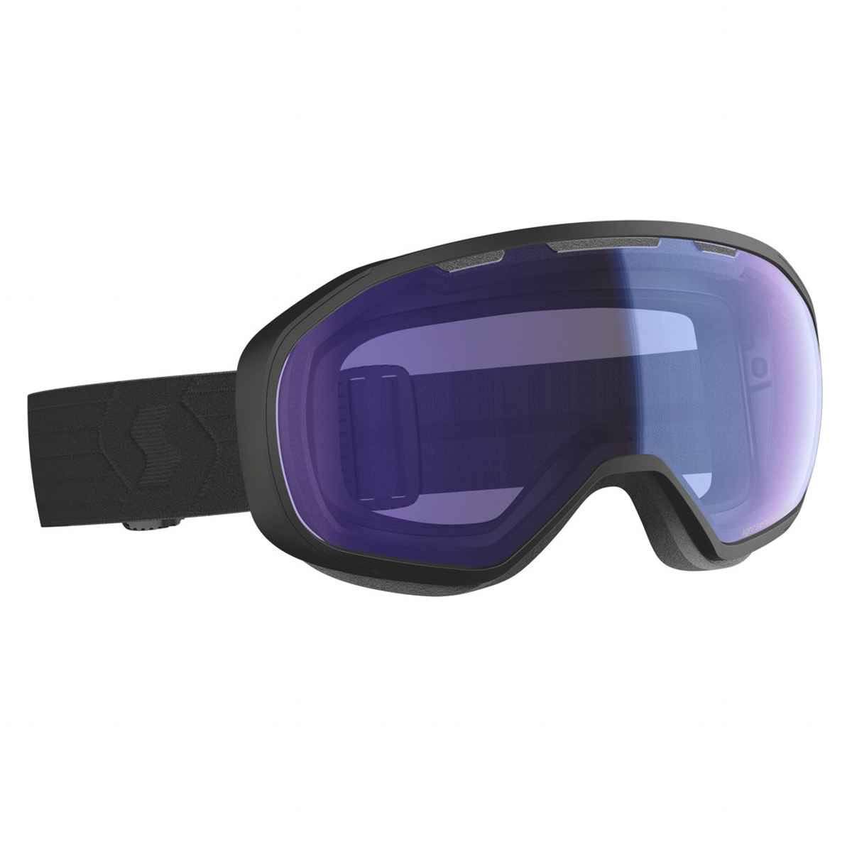 Black Illuminator Blue Chrome Goggle E835