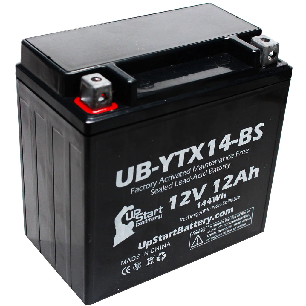 Replacement Motorcycle Battery 12V 12AH D830711