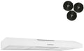 36x22 Under Cabinet White Stainless Steel Kitchen Range Hood B765623