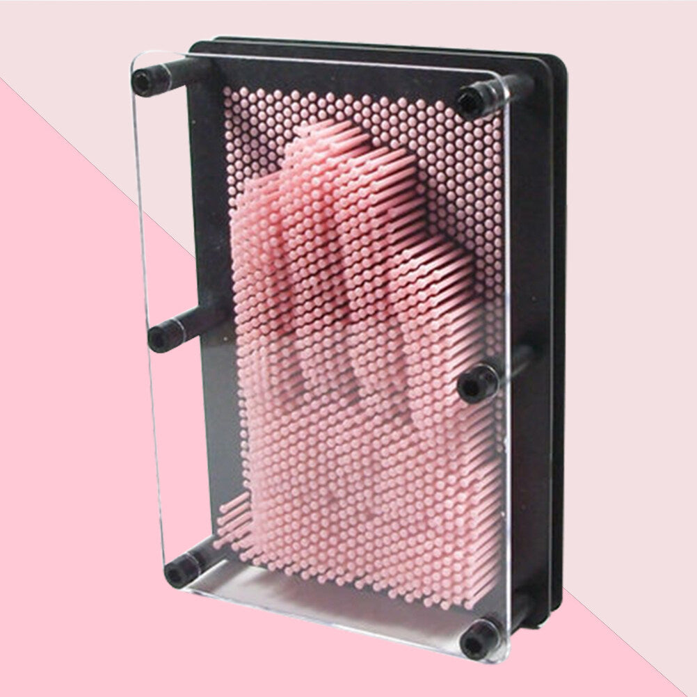 Medium Size Pink 3-Dimensional Pin Art Board Toy O536671