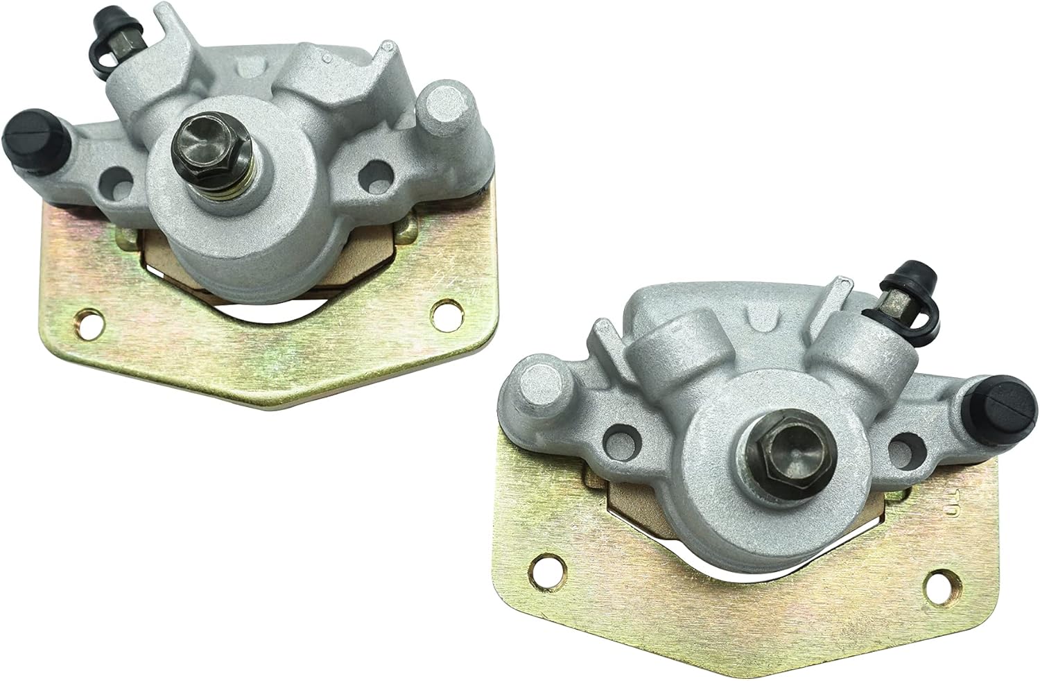 Front Left Right Brake Calipers & Pads for Can Am DS 650 2001-2007 E605