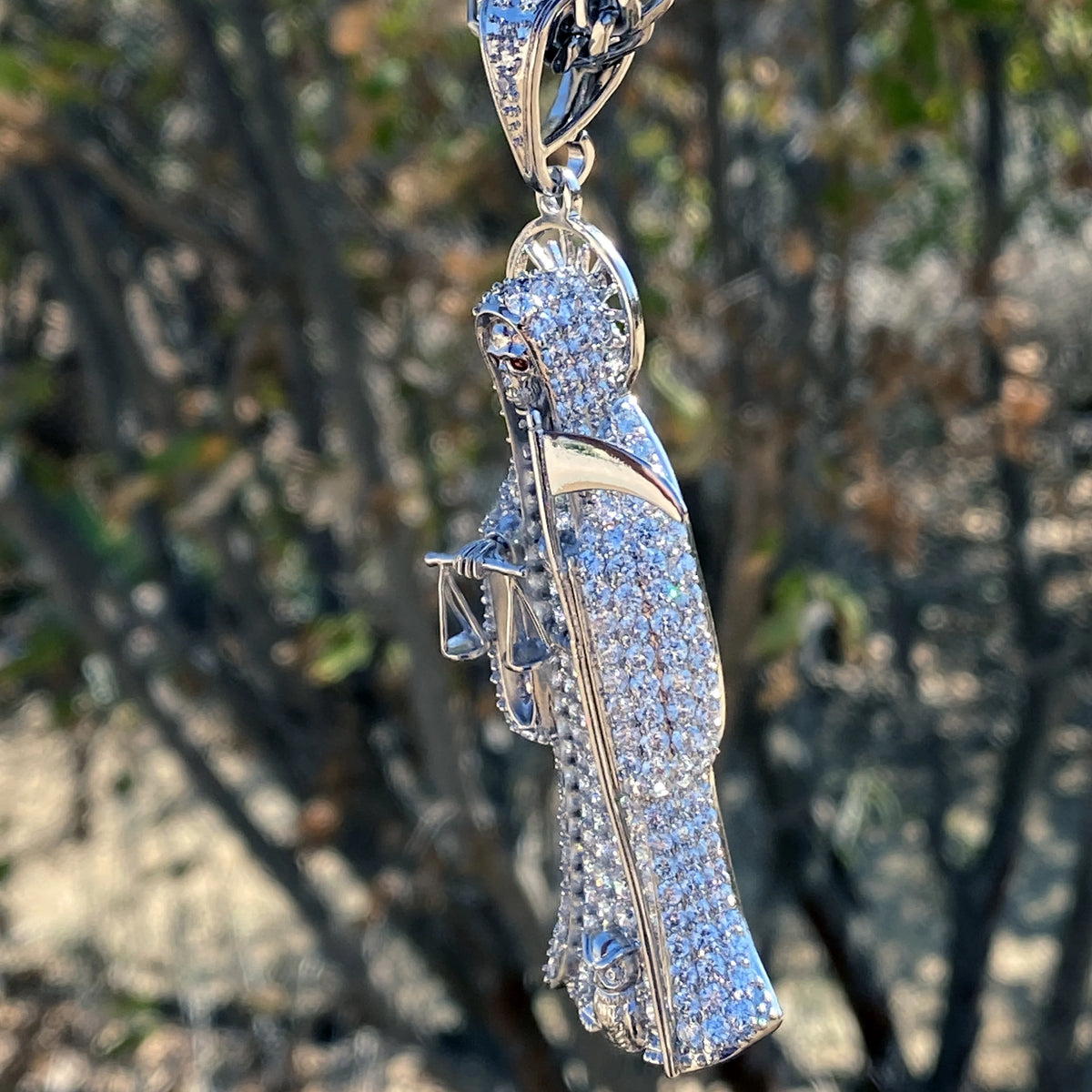 Stainless Steel Franco Chain Necklace 36" S273